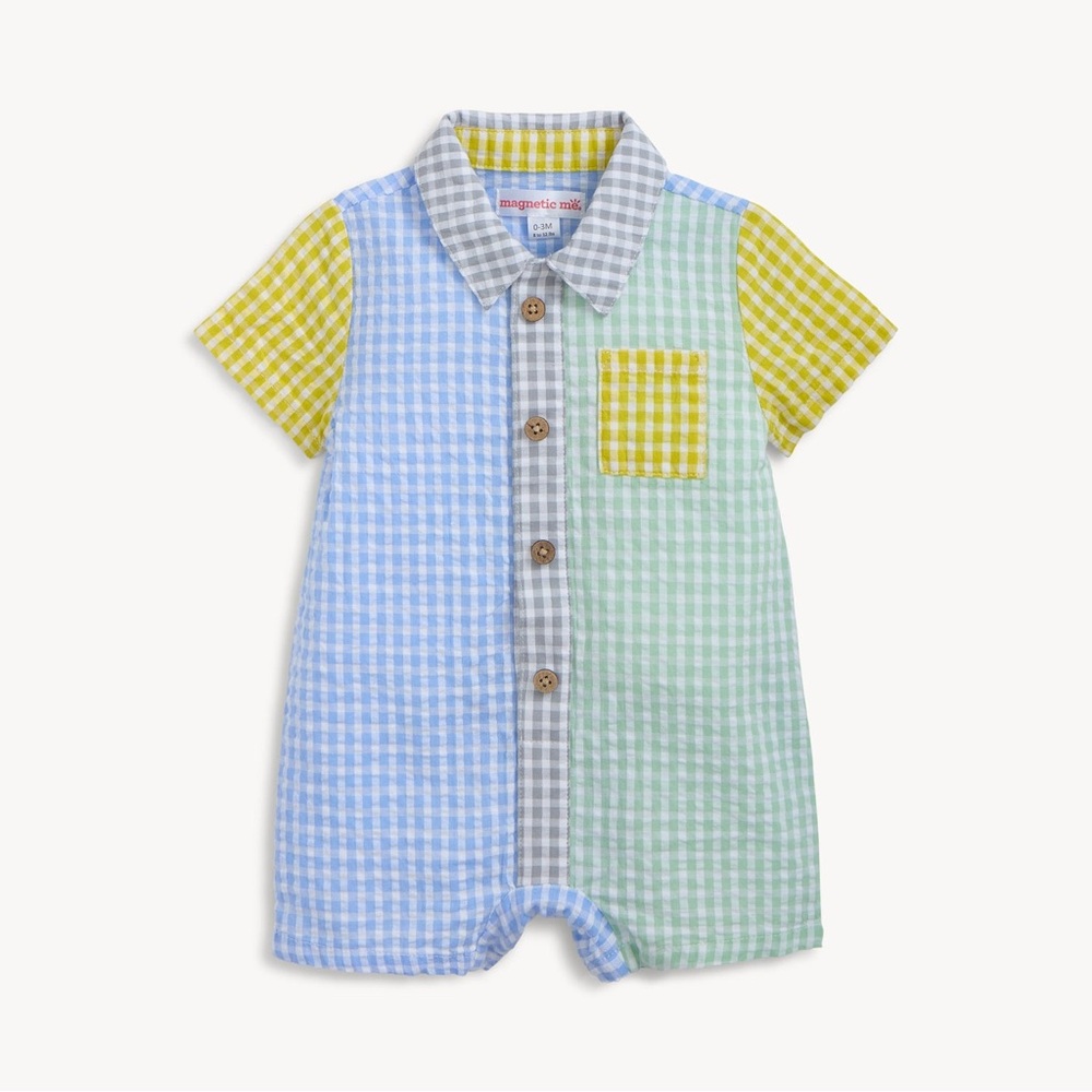 Magnetic Me collar romper